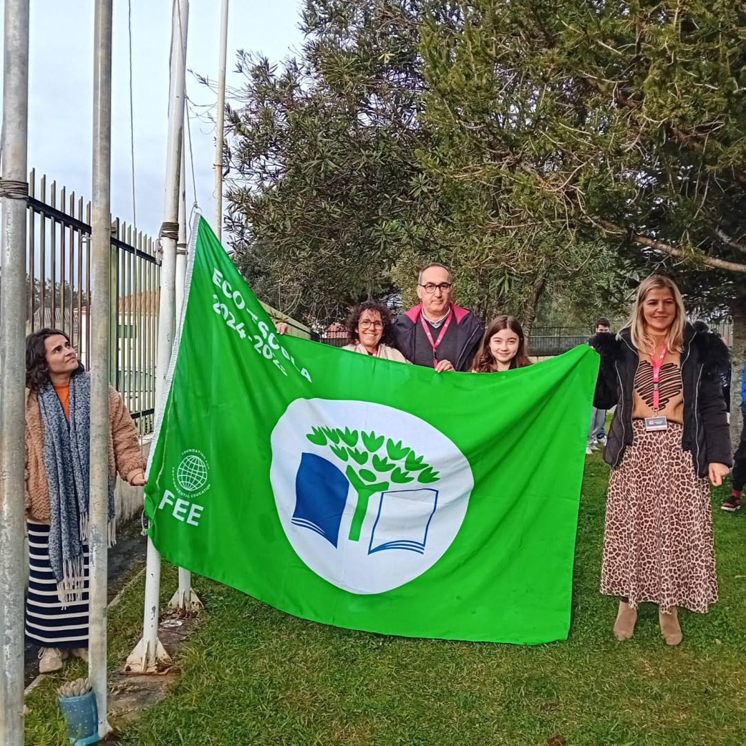 Hastear da Bandeira Eco-Escolas no CDLPC